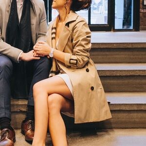 H&M Tan Trench Coat Timeless Style